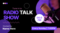 Radio Talk Show Animation