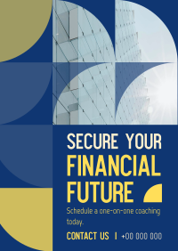 Financial Future Security Poster