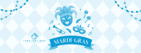 Mardi Gras Celebration Facebook Cover Image Preview