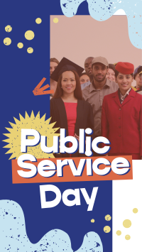 Public Service Day Instagram Reel Image Preview