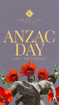 Anzac Day Collage Facebook Story