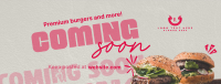 Burgers & More Coming Soon Facebook Cover