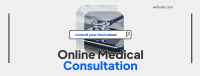 Online Doctor Consultation Facebook Cover