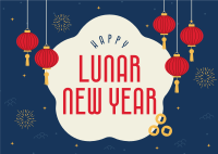Lunar Celebration Postcard