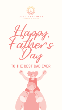 Happy Father's Day! Facebook Story