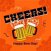 Cheery Beer Day Linkedin Post Image Preview