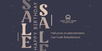 Hooray Birthday Promo Twitter Post