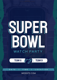 Watch SuperBowl Live Flyer