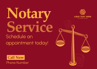 Professional Notary Services Postcard