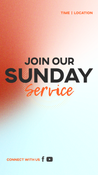 Sunday Service Facebook Story