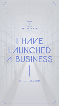 Minimalist Business Launch Video