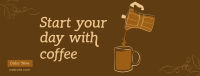 Coffee Shop Facebook Cover example 2