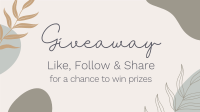 Giveaway Raffle Facebook Event Cover