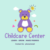 Teddy Learning Center Instagram Post Design