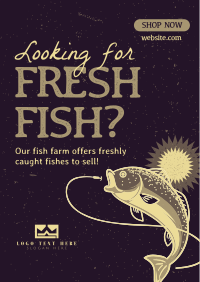 Fresh Fish Farm Flyer