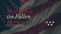 Honoring Fallen Soldiers Video