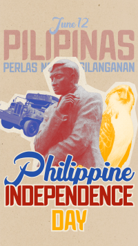 Retro Philippine Independence Day Instagram Reel Image Preview