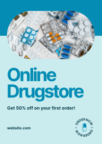 Online Drugstore Promo Flyer