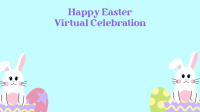 Celebrating Easter  Zoom Background