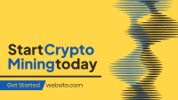 Cryptocurrency Market Mining Animation