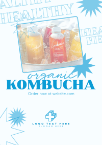 Healthy Kombucha Poster