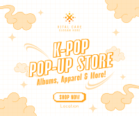 Kpop Pop-Up Store Facebook Post