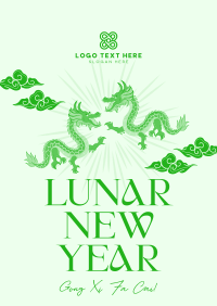 Happy Lunar New Year Poster