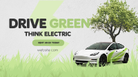 Electric Car Rent Animation