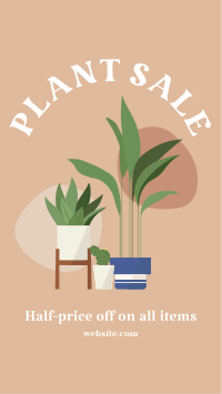 Quirky Plant Sale Instagram Story Image Preview