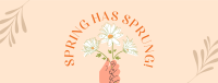 Spring has Sprung Facebook Cover Image Preview