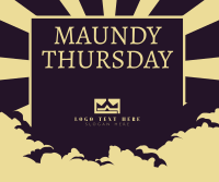 Maundy Thursday Holy Thursday Facebook Post