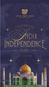 India Independence Taj Mahal Instagram Reel