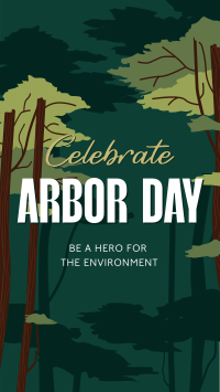 Celebrate Arbor Day Instagram Story