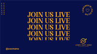 Live Repeat Facebook Event Cover