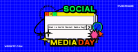 Retro Social Media Facebook Cover Design