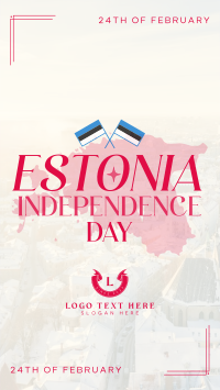 Majestic Estonia Independence Day Instagram Story