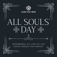 All Souls Day Instagram Post example 1