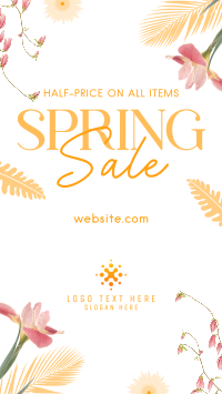 Sale of Spring Facebook Story