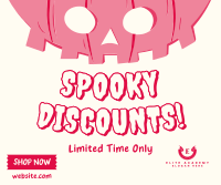 Halloween Pumpkin Discount Facebook Post