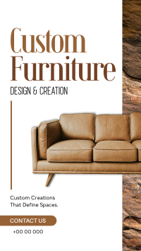 Classic Furniture Carpentry Instagram Story