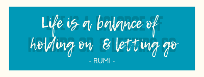 Life Balance Quote Facebook Cover Image Preview