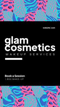 Glam Cosmetics Instagram Story