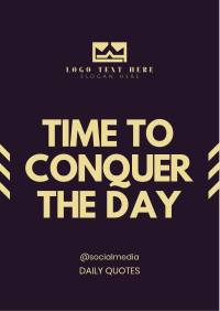 Conquer the Day Flyer