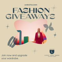 Fashion Dress Giveaway Linkedin Post Design