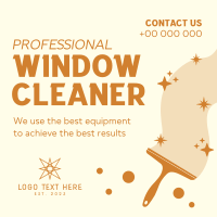 Window Cleaning Instagram Post example 1