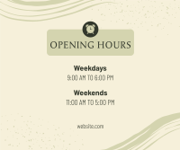 New Opening Hours Facebook Post