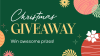 Abstract Christmas Giveaway Animation