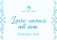 Love Covers Postcard