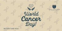 Worldwide Cancer Fight Twitter Post