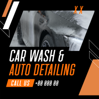 Car Wash Auto detailing Service Instagram Post